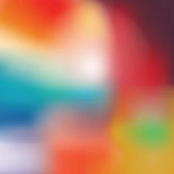 Gradient colorful background Stock Illustration