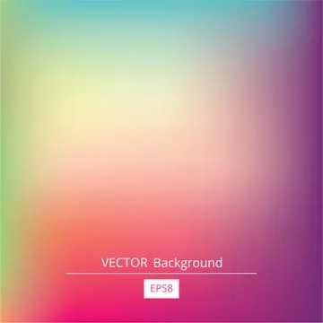 Gradient Colorful Vector Background Stock Illustration