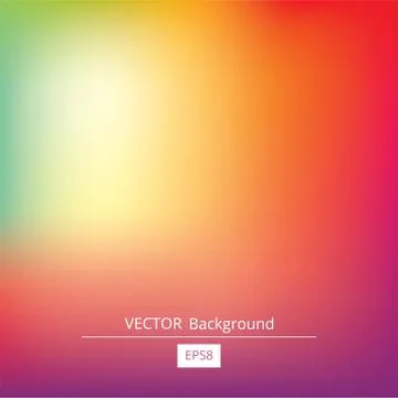 Gradient Colorful Vector Background Stock Illustration