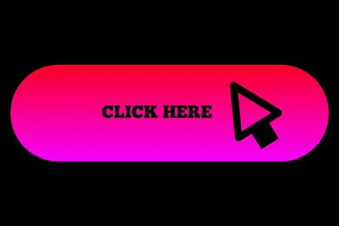 Gradient Colour Click Here Icon Upload Button Symbol Load Website Arrow Point Stock Illustration