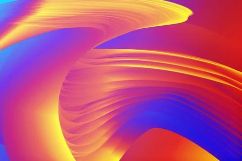 Gradient creative abstract modern overly colorful wavy style wallpaper hd Illustrazione stock