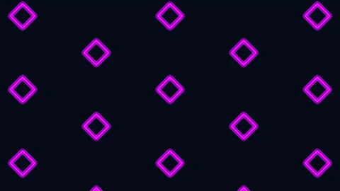 Gradient cubes pattern with neon color Stock Footage 221347346
