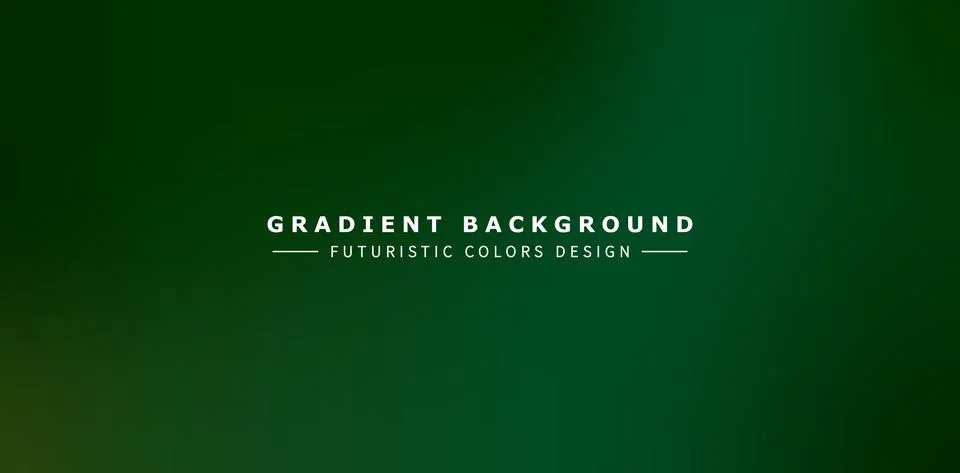 Gradient dark green Stock Illustration