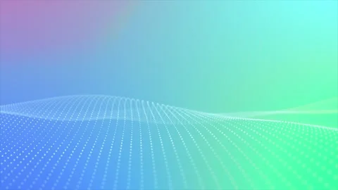 Gradient Data Wave Video stock 330626461