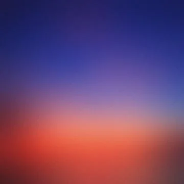 Gradient of deep blue to vibrant orange and red abstract background image pho Illustrazione stock