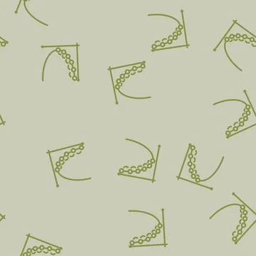 Gradient descent algorithm line vector seamless pattern イラスト素材