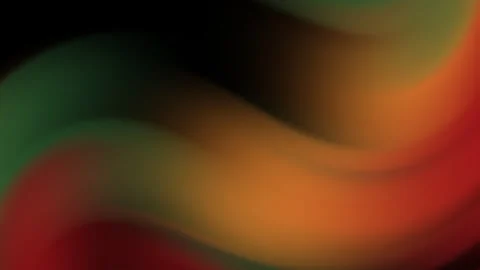 Gradient design of blurred black green orange and red 스톡 동영상 326043560