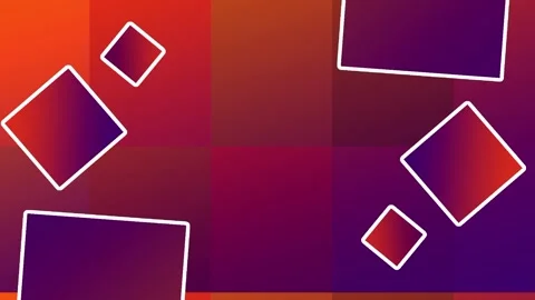 Gradient Diamond Rhombus Shape Overlay Stock Footage 343510943