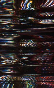 Gradient display vhs error glowing background Stock Illustration