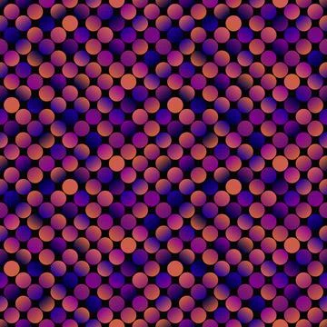 Gradient dot pattern background - abstract vector graphic design Stock Illustration