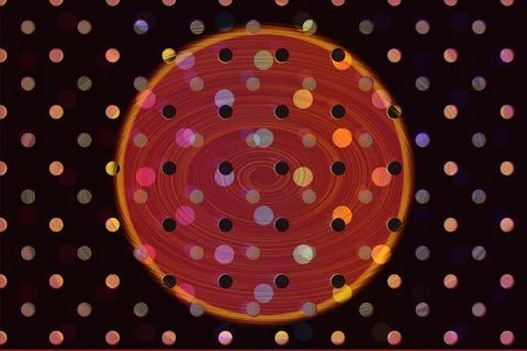 Gradient  dots pattern texture background. Modern dotted template  for design Stock Illustration