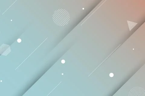 Gradient with dynamic shape background. Stock Illustration