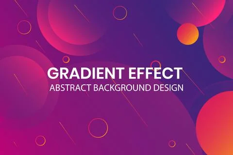 Gradient effect Halftone and line abstract background design Stock Illustration