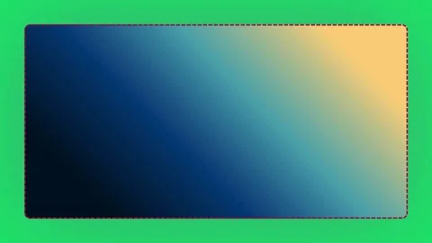 Gradient Element Animation Stock Video on Green Screen Background Stock-Footage 335267302
