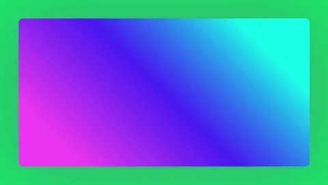 Gradient Element Animation Stock Video on Green Screen Background 動画素材 335267307
