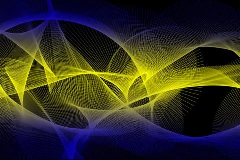 Gradient energy wave abstract digital background pattern Illustrazione stock