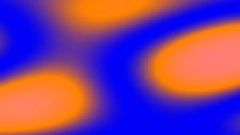 Gradient flow abstract liquid energy vibrant orange blue seamless loop back.. Stock Footage 340378115