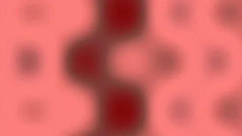 Gradient flow bokeh abstract pink orange wave wallpaper loop seamless backdro Stock Footage 340380362