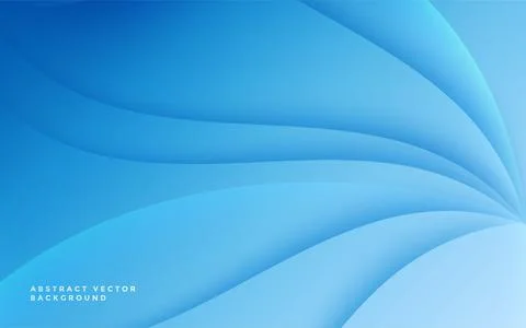 Gradient Fluid background. Blue  wave gradient background. Stock Illustration