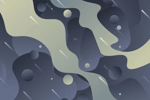 Gradient fluid background. Stock Illustration