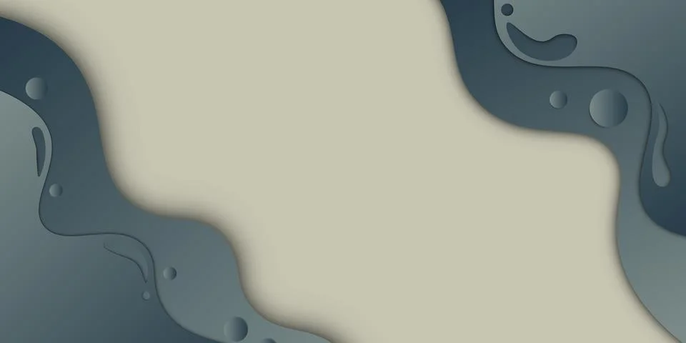 Gradient fluid shape background. Stock Illustration