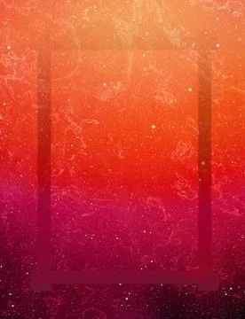 Gradient Frame With Shining Stars On Cosmic Galaxy Background. Stock Illustration