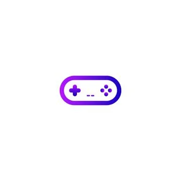 Gradient gamepad Stock Illustration