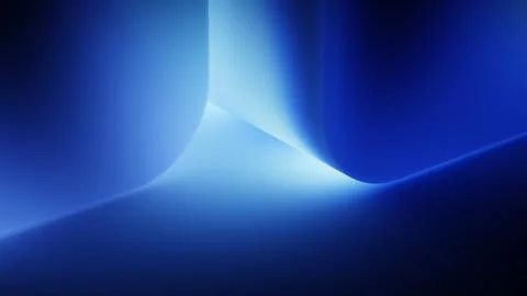 Gradient geometric background with intersecting arcs and soft glow Stock Illustration