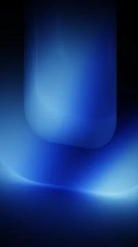 Gradient geometric background with rounded block and blue highlight Stock Illustration