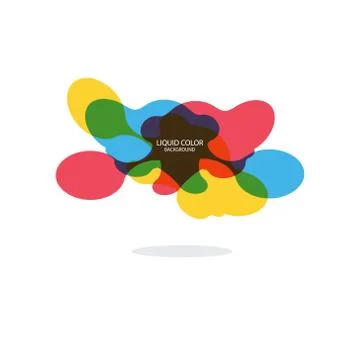 Gradient geometric banners with flowing liquid shapes. Dynamic Fluid design for Illustrazione stock