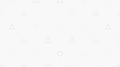 Gradient geometric elements on white texture Видео 196849592