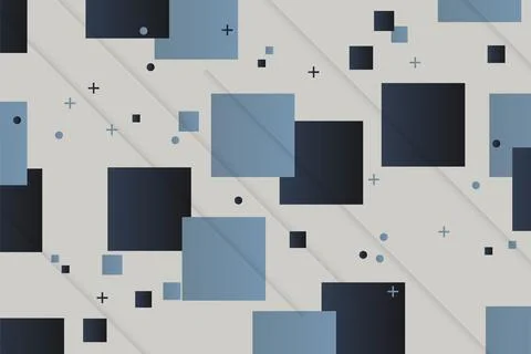 Gradient geometric rectangles with dot on background. Vector. Illustrazione stock