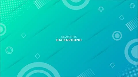 Gradient geometric shape background - Blue Gradient Background Stock Illustration