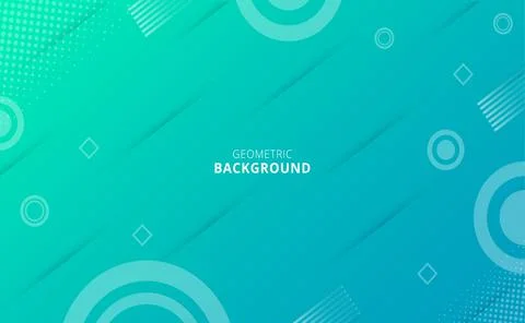 Gradient geometric shape background - Blue Gradient Background Stock Illustration