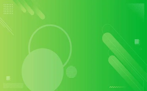 Gradient geometric shape background - Green Gradient Background 스톡 일러스트