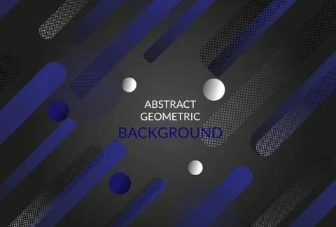 Gradient geometric shape background Stock Illustration