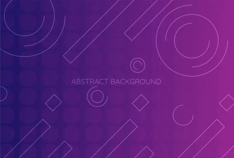 Gradient geometric shape background Stock Illustration