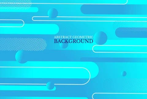 Gradient geometric shape background Stockillustratie