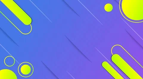 Gradient Geometric Shape Background, Modern Design Stock Illustration