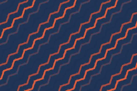 Gradient geometrical  zig-zag stripe pattern background design Stock Illustration