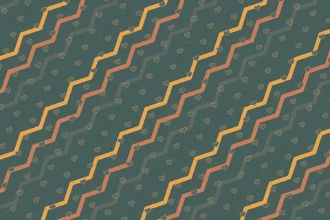 Gradient geometrical  zig-zag stripe pattern background design 스톡 일러스트