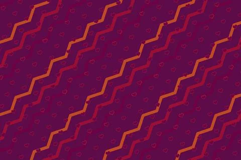 Gradient geometrical  zig-zag stripe pattern background design Stock Photos