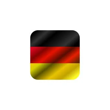 Gradient germany flag design vector Stock Illustration