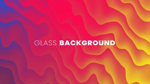 Gradient glass background animation with vibrant colors 스톡 동영상 341364818