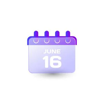Gradient glass morphism calendar icon design vector Stock Illustration