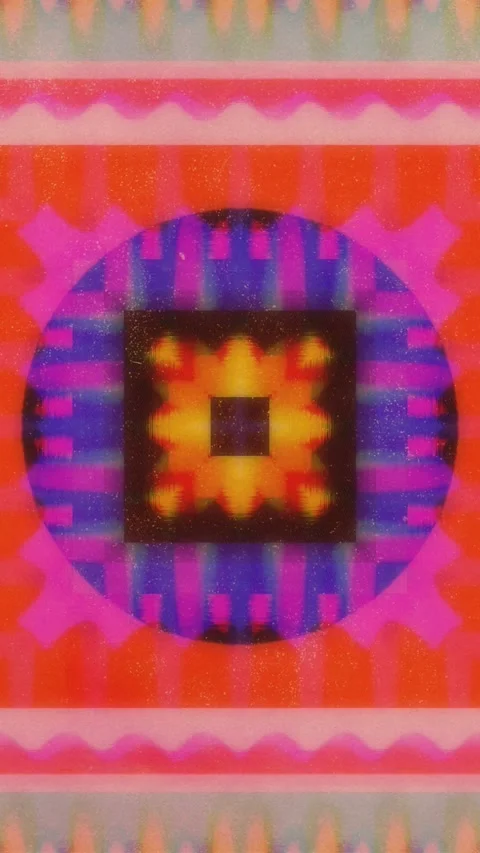 Gradient Glitch Stock Footage 289577297
