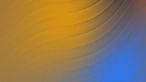 Gradient gold and blue flowing wave patterns. Suitable for backgrounds Stock Footage 316903409