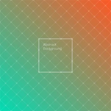 Gradient green and red colored triangle polygon pattern background. Stock Illustration