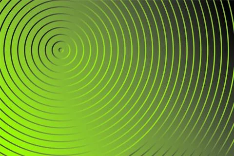 Gradient green background with circular watermark. Stock Illustration