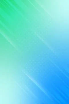 Gradient Green Blue Abstract Background with Diagonal Lines and Dotted Textur Stock Illustration